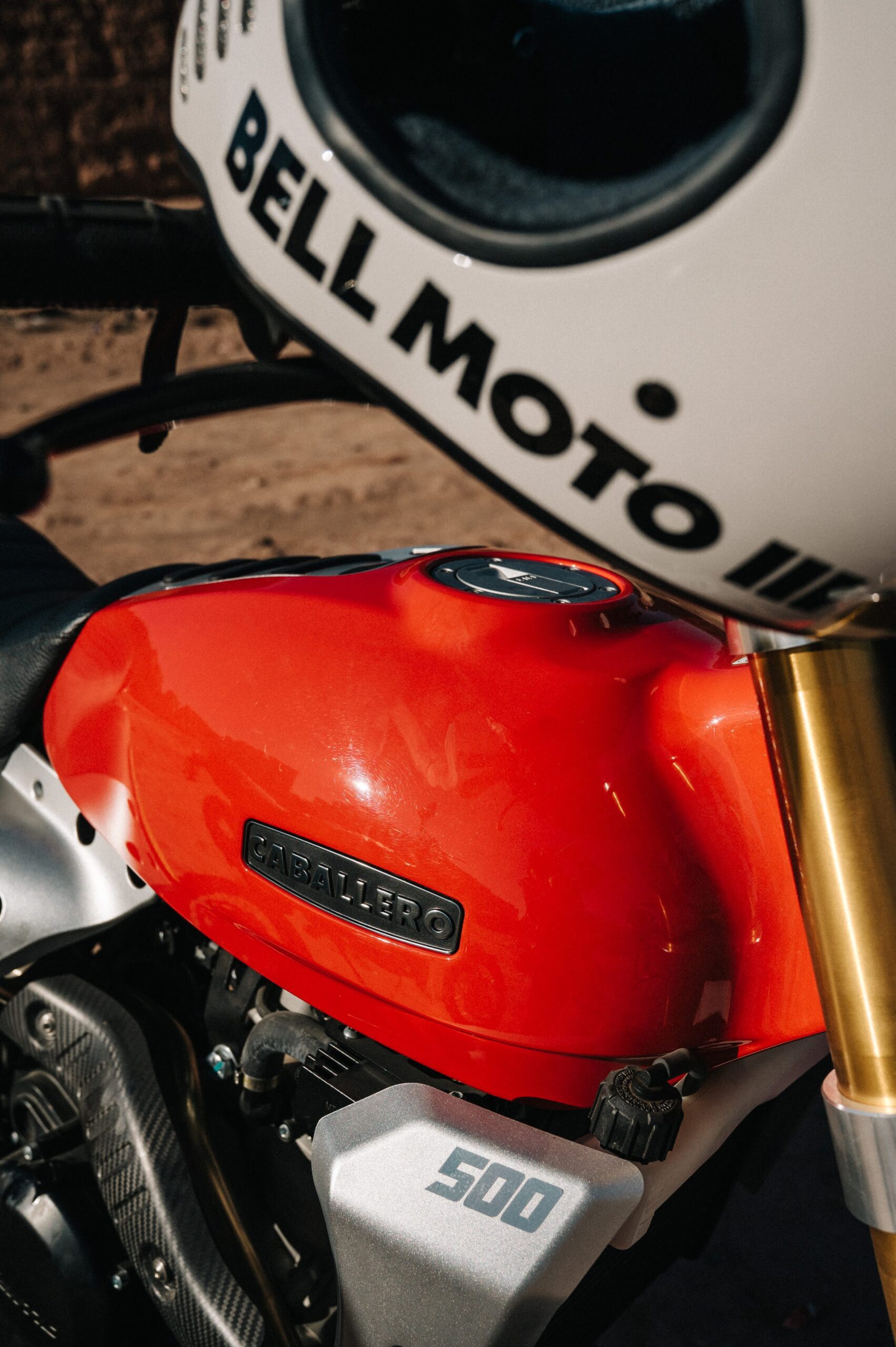Moto Caballero pour Road Trips Moto organisé par Adventure Scrambler, au Maroc.