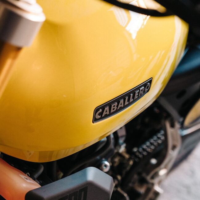 Moto Caballero pour Road Trips Moto organisé par Adventure Scrambler, au Maroc.