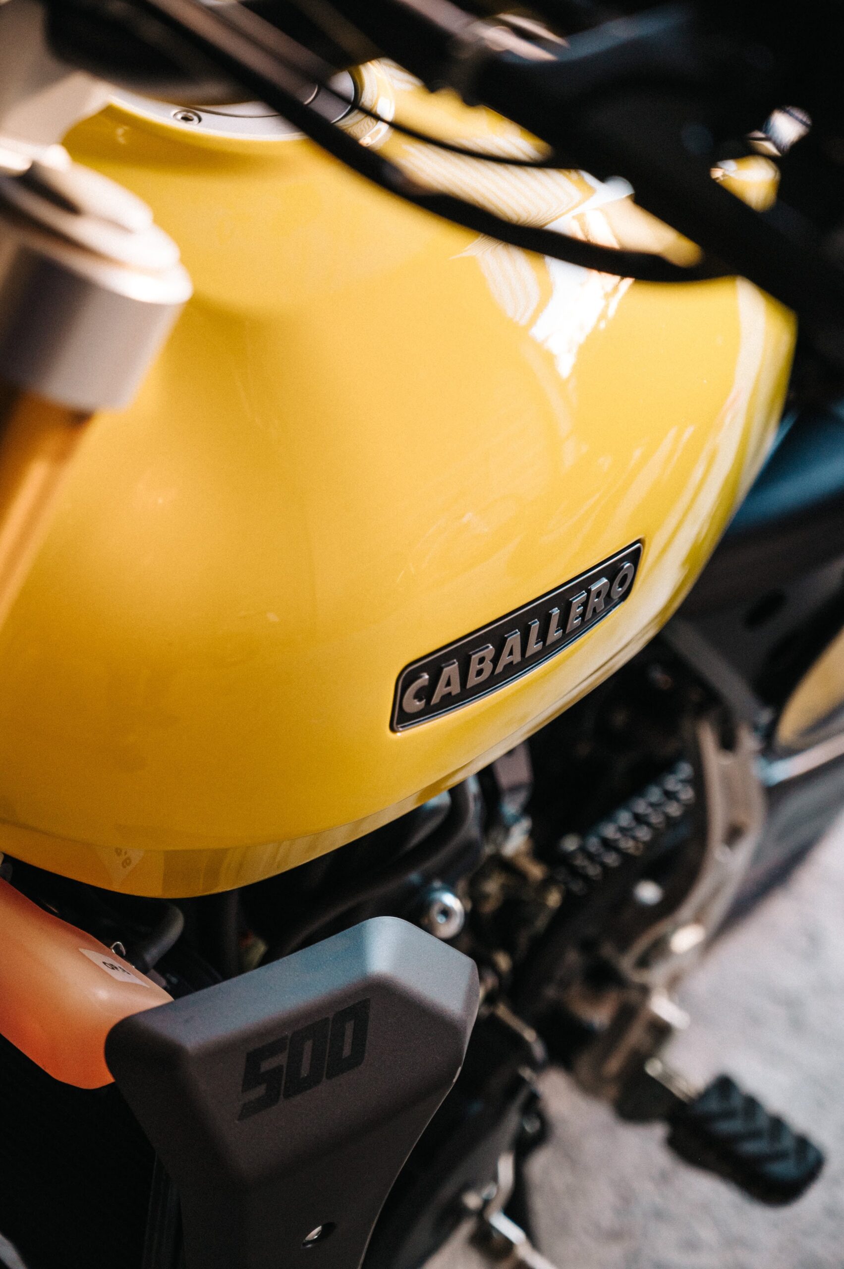 Moto Caballero pour Road Trips Moto organisé par Adventure Scrambler, au Maroc.