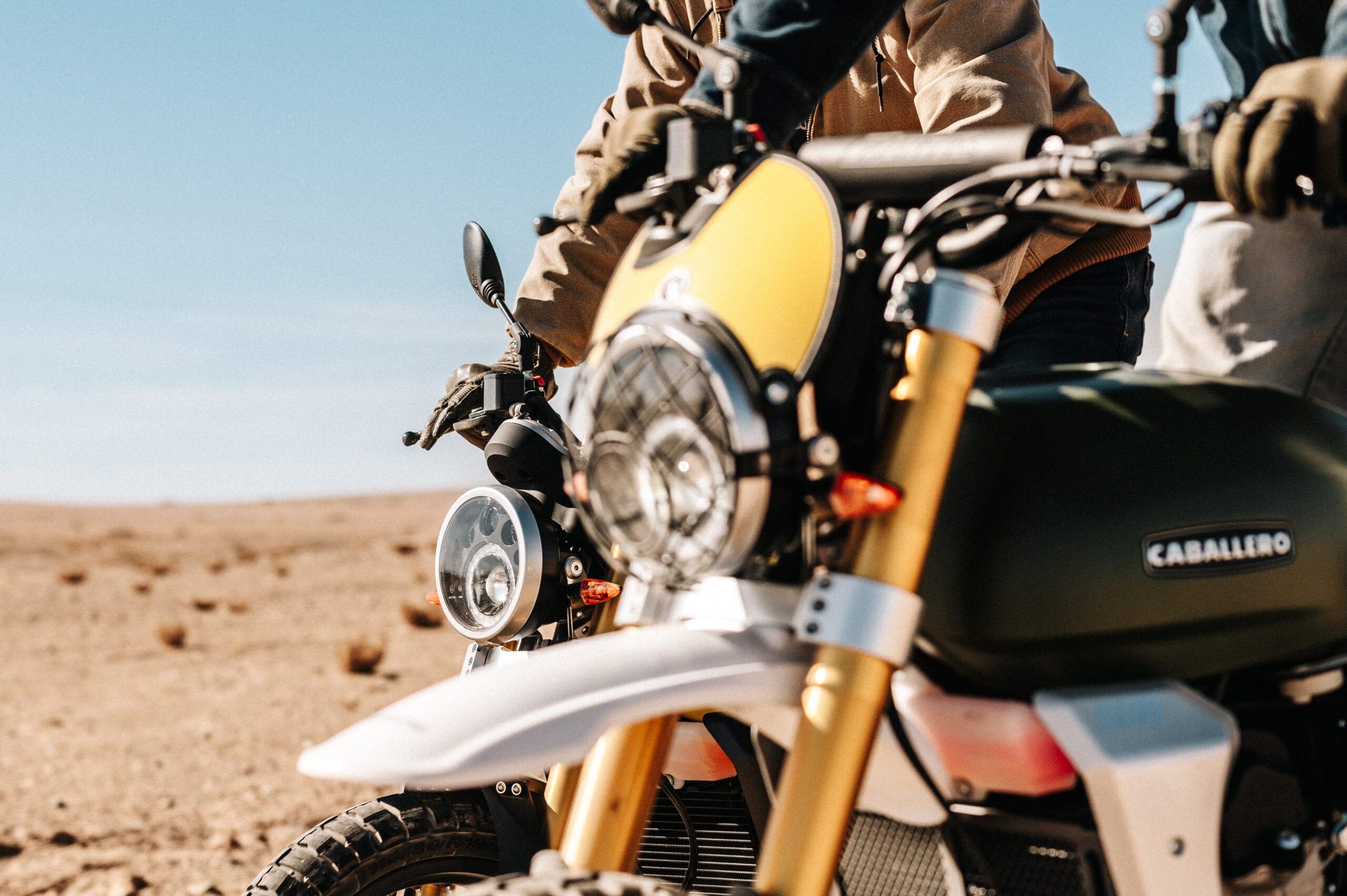 Moto Caballero pour Road Trips Moto organisé par Adventure Scrambler, au Maroc.