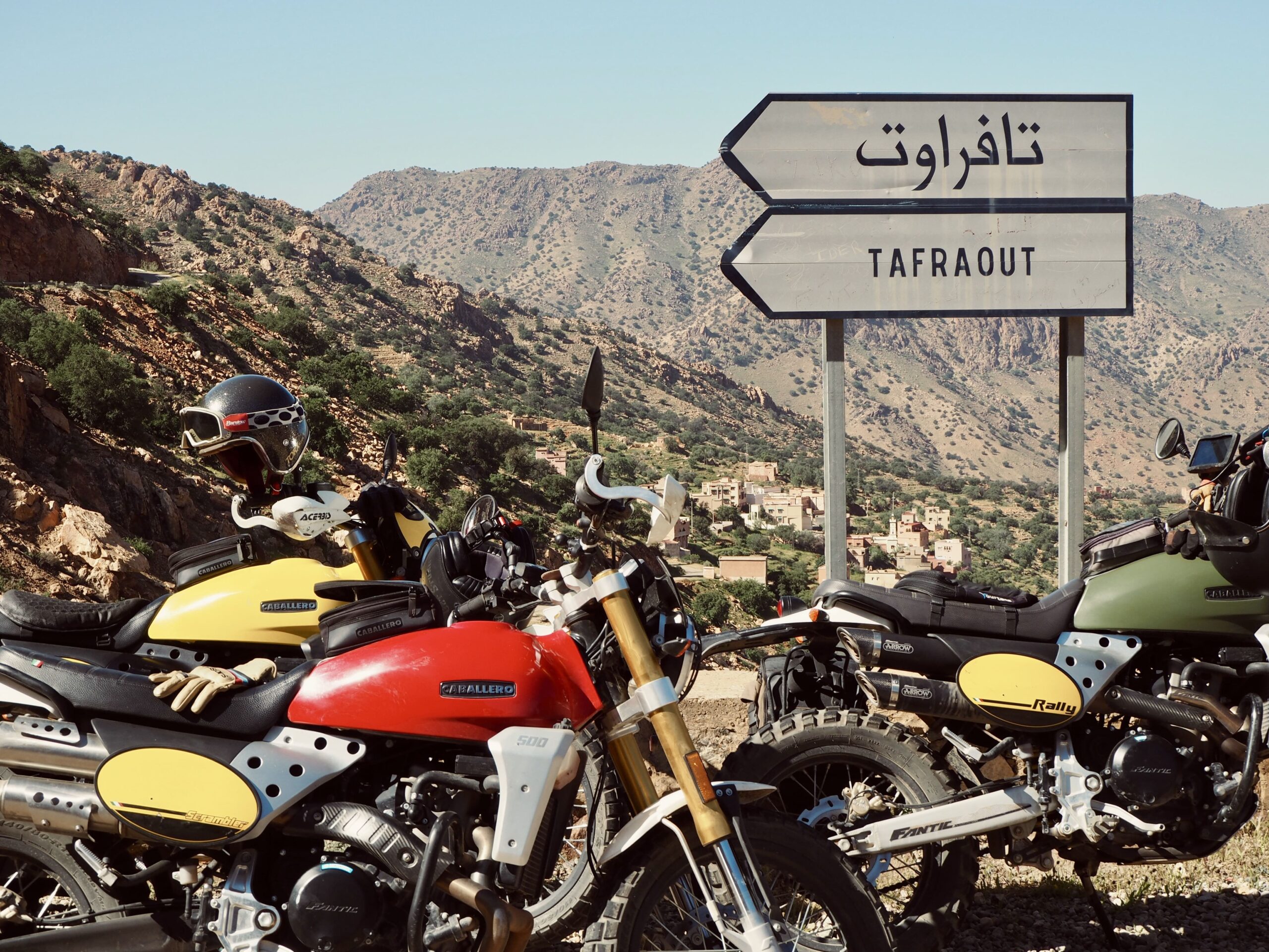 Tafraout, roadtrip moto maroc